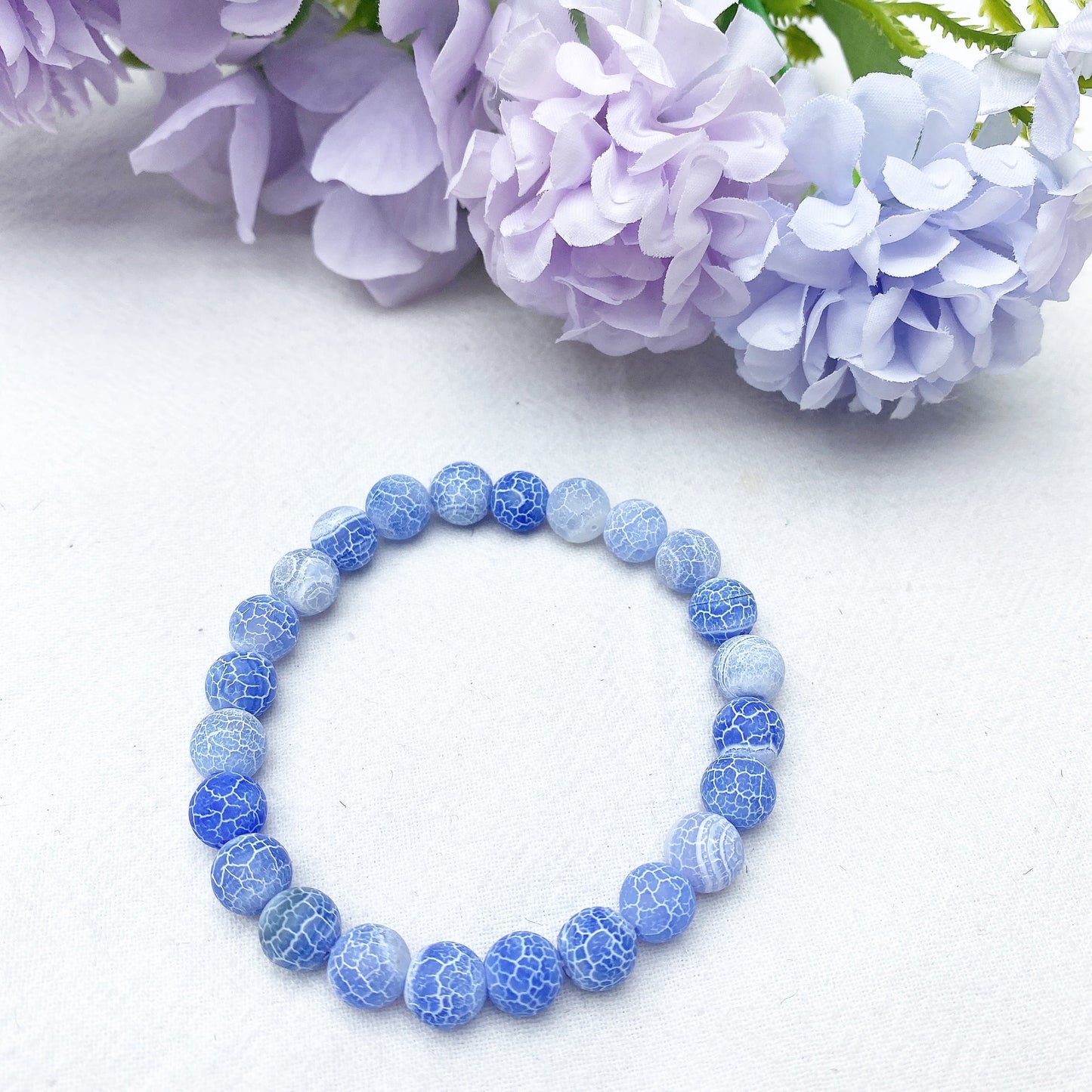 8mm Aura Air Snake Crystal Bracelet Bulk Wholesale