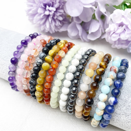 6.5mm Mixed Crystal Bracelet Bulk Wholesale