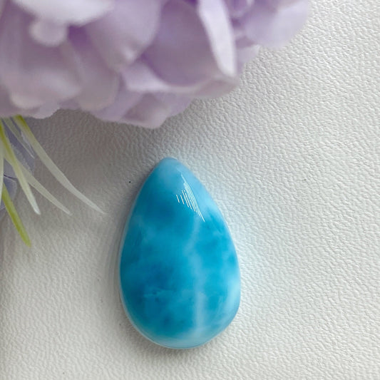 Larimar Pendant Water Drop Shape