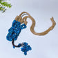 45cm Crystal Chips Web with Rope Hanging Ornament Crystal Healing Bulk Wholesale
