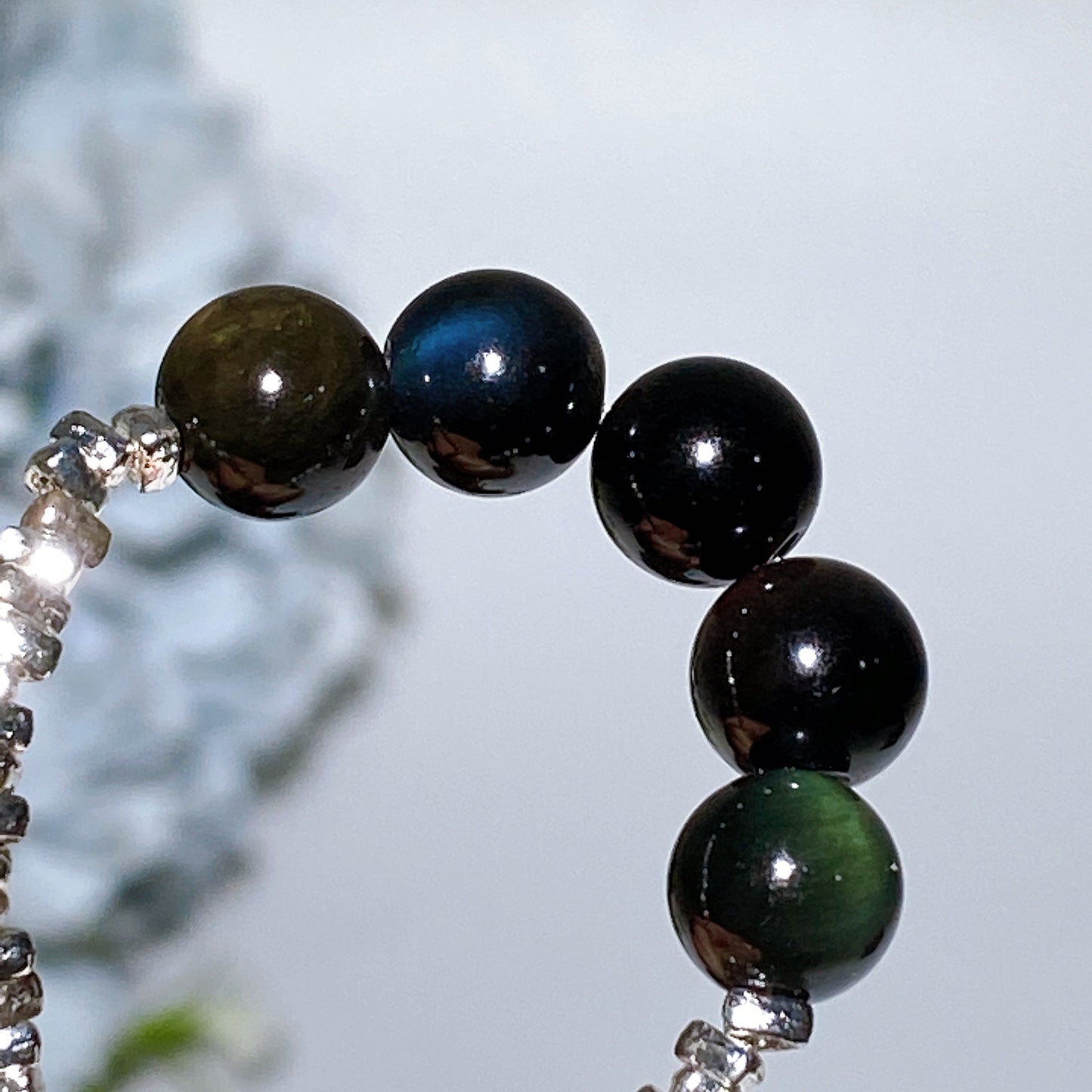 Hematite Chips with Crystal Decor Neckalce Crystal Healing Bulk Wholesale