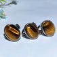 16-20mm Adjustable White Copper Rings Crystal Healing Bulk Wholesale