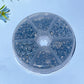 Antique Silver Spacer Beads Box for Jewelry DIY Crystal Healing Bulk Wholesale