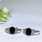 Cooper Silver Plated Crystal Ring Crystal Healing Bulk Wholesale