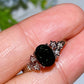 Cooper Silver Plated Crystal Ring Crystal Healing Bulk Wholesale