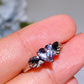Cooper Silver Plated Crystal Ring Crystal Healing Bulk Wholesale