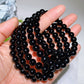 6-10mm Black Tektite Bracelet Crystal Healing Bulk Wholesale