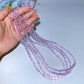 6.8mm Lavender Amethyst Beads Necklace Bulk Wholesale