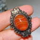 Cooper Silver Plated Crystal Poison Ring Crystal Healing Bulk Wholesale