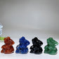 1.4" Crystal Elephant Carving Crystal Healing Bulk Wholesale