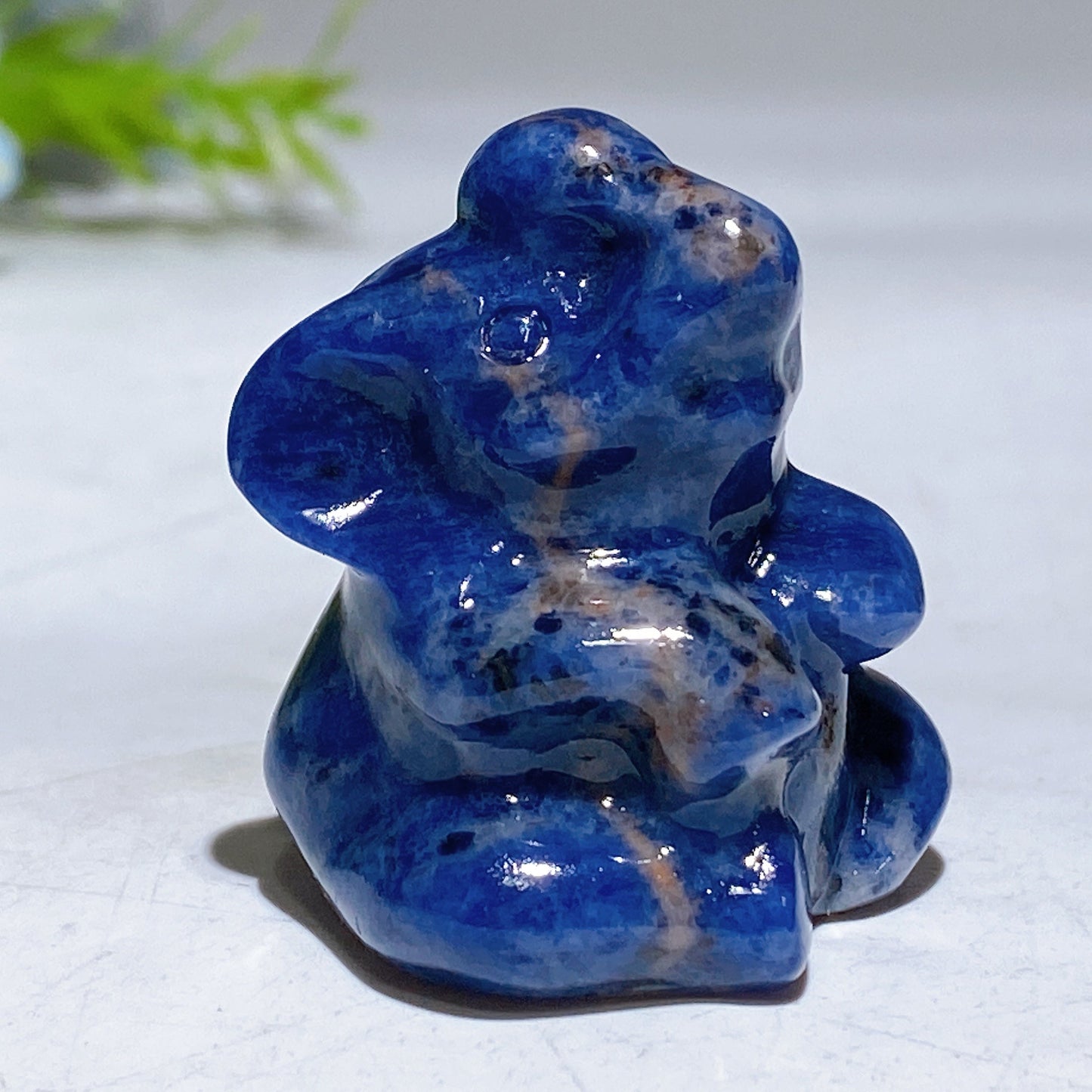 1.4" Crystal Elephant Carving Crystal Healing Bulk Wholesale