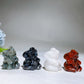 1.4" Crystal Elephant Carving Crystal Healing Bulk Wholesale