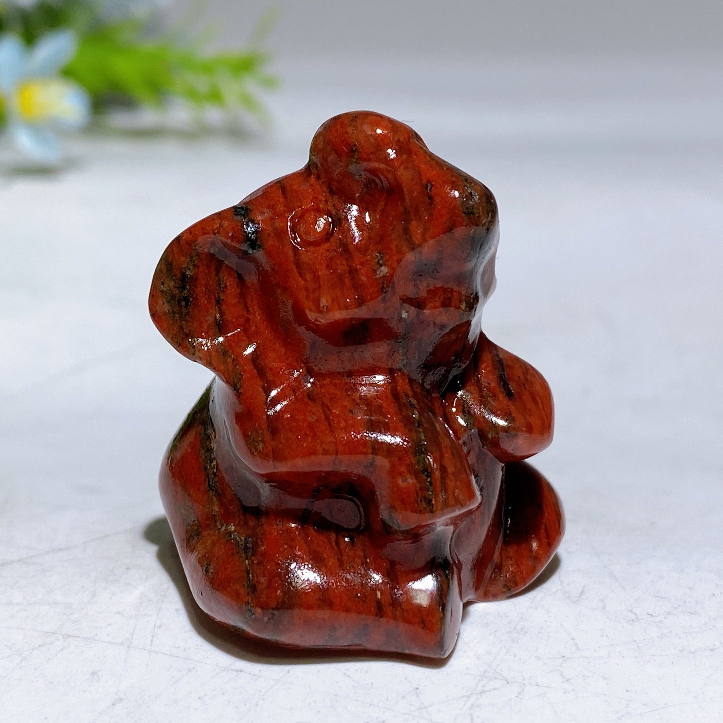 1.4" Crystal Elephant Carving Crystal Healing Bulk Wholesale