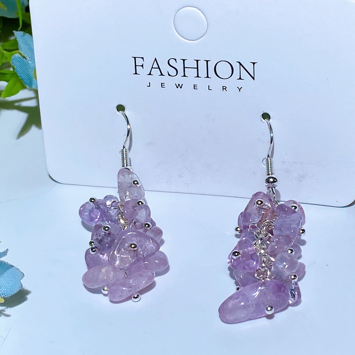 Crystal Chips Earring Crystal healing Bulk Wholesale