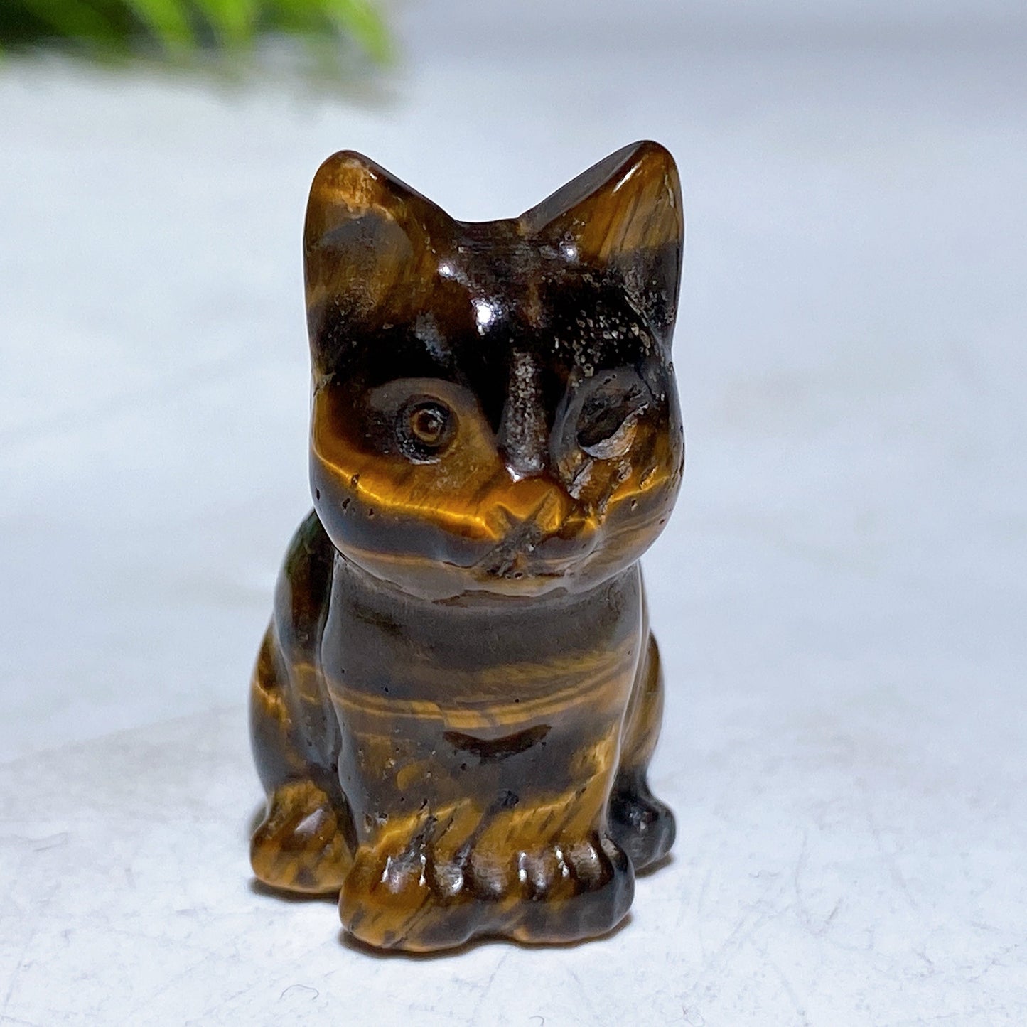 1.2" Crystal Cat Carving Crystal Healing Bulk Wholesale