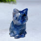 1.2" Crystal Cat Carving Crystal Healing Bulk Wholesale