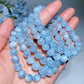 9-9.5mm Aquamarine Bracelet Crystal Healing Bulk Wholesale