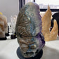 36cm Large Unique Amethyst Cluster Kong Kim Carving Crystal Healing