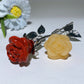 19cm Silver Stem Mixed Crystal Double Flowers Carvings Crystal Healing Bulk Wholesale