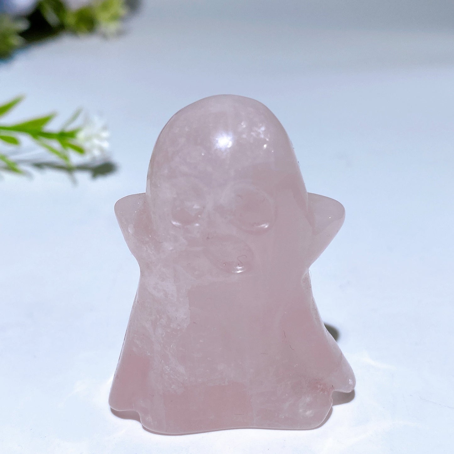 1.7“ Crystal Ghost Carving Crystal Healing Bulk Wholesale
