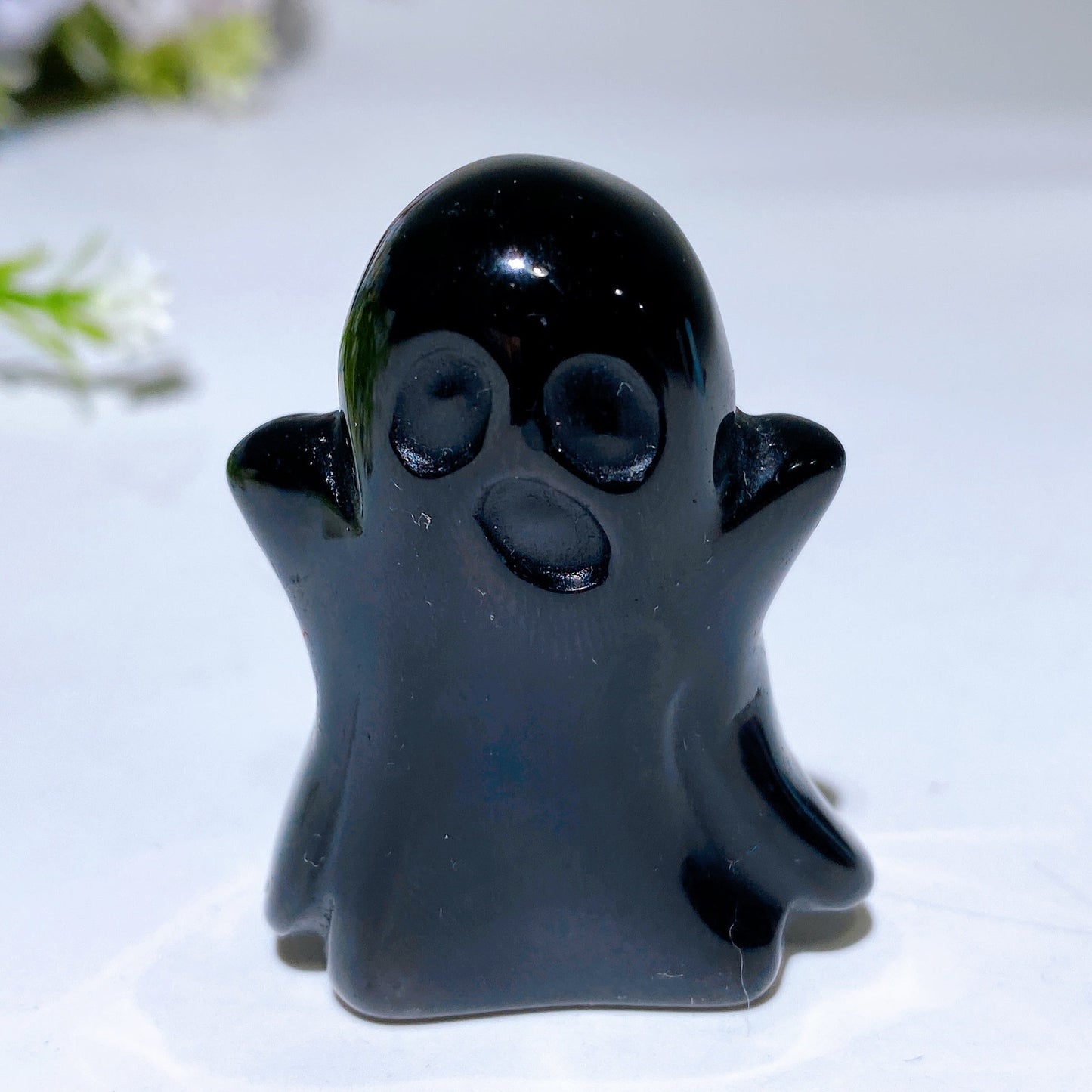 1.7“ Crystal Ghost Carving Crystal Healing Bulk Wholesale