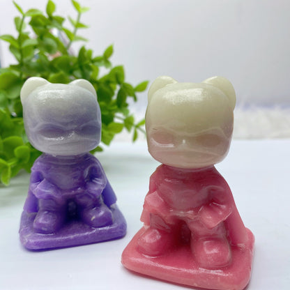 2.0"-2.5" Colorful Luminous Cartoon Character Carvings Bulk Wholesale