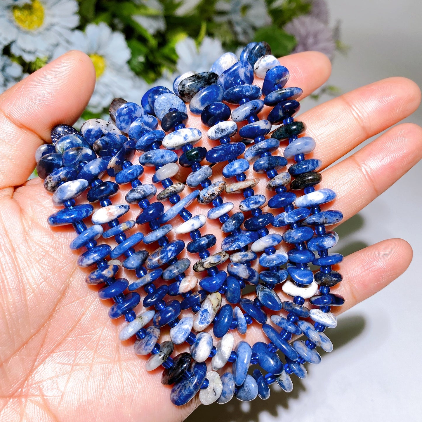 8-10mm Crystal Chips String for Jewelry DIY Crystal Healing Bulk Wholesale