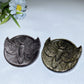 3.4" Golden Obsidian Silver Obsidian Insect Carving Crystal Healing Bulk Wholesale