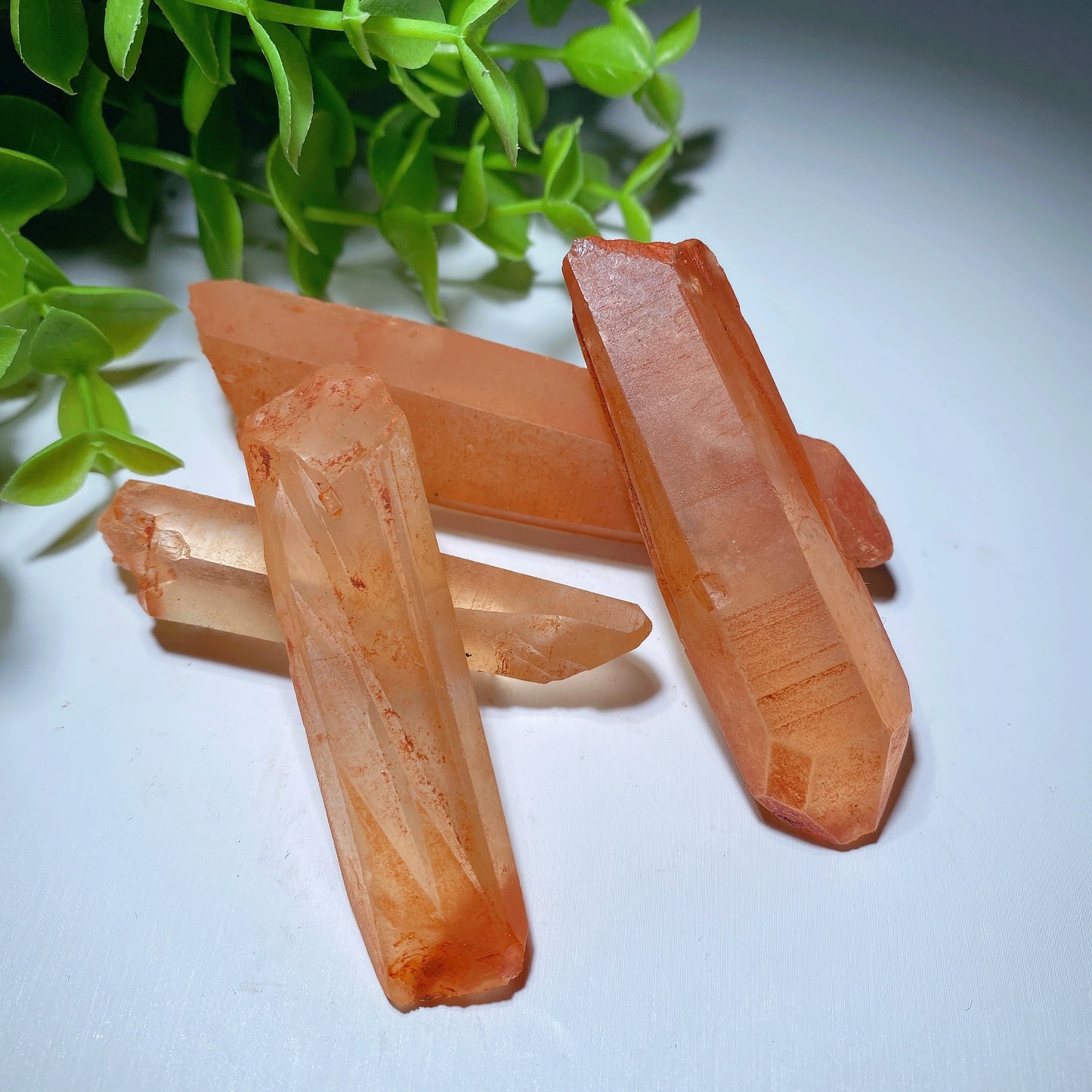 2.5"-3.3" Orange Quartz Stick Bulk Wholesale