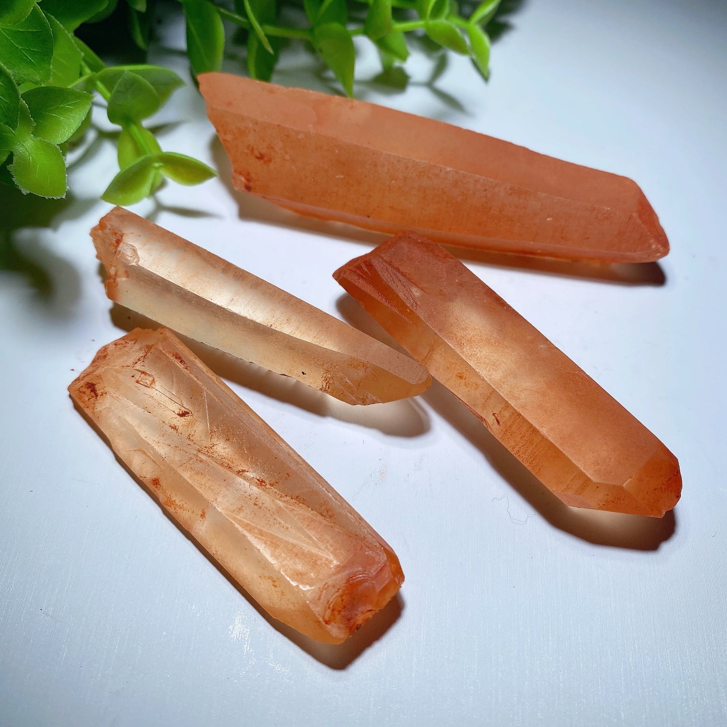 2.5"-3.3" Orange Quartz Stick Bulk Wholesale