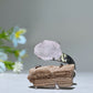 Adjustable Double Crystal Raw Stone Ring Crystal Healing Bulk Wholesale