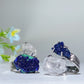 Adjustable Double Crystal Raw Stone Ring Crystal Healing Bulk Wholesale