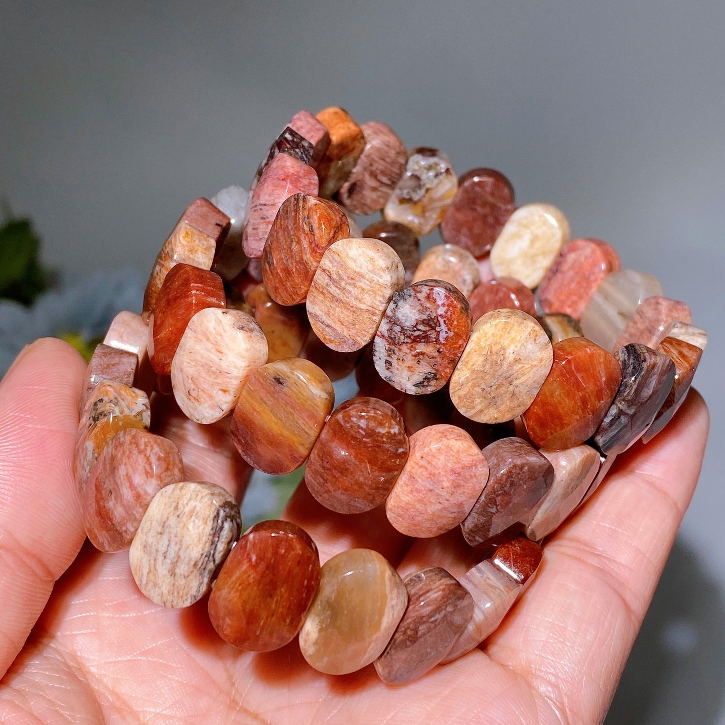 Petrified Wood Bangle Crystal Healing Bulk Wholesale