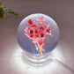 70mm 80mm Resin Flower Sphere Crystal Healing Bulk Wholesale