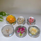 70mm 80mm Resin Flower Sphere Crystal Healing Bulk Wholesale