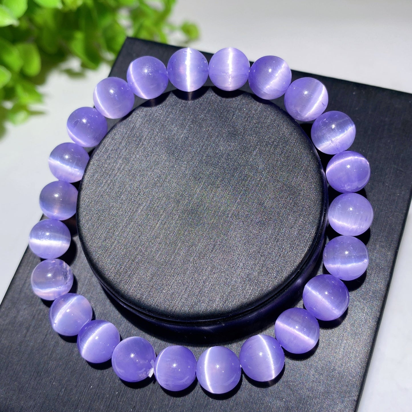 8mm Aura Selenite Bracelet Crystal Healing Bulk Wholesale