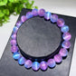 8mm Aura Selenite Bracelet Crystal Healing Bulk Wholesale
