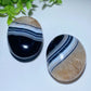 2.2" Black Sardonyx Palm Bulk Wholesale