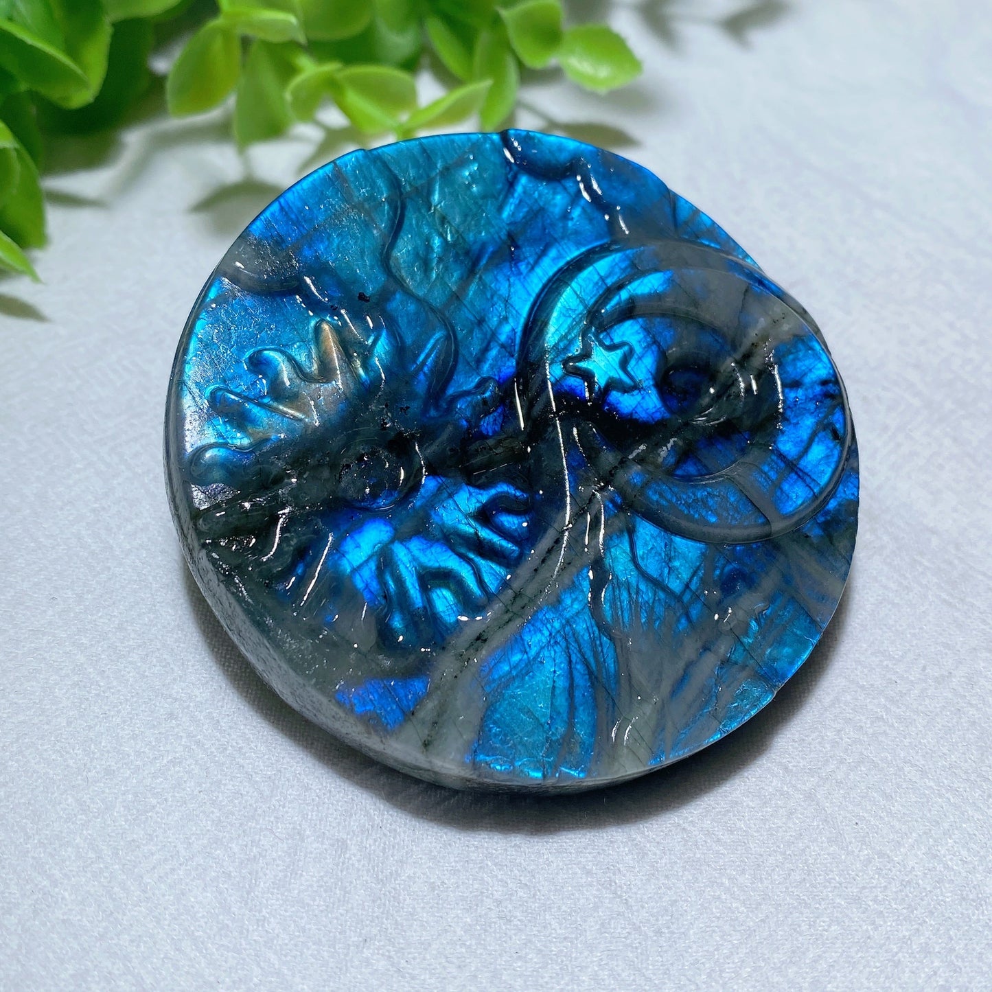 2.5" Tai Chi Sun Moon Round Slab Bulk Wholesale