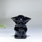 1.4" Black Obsidian Star Wars Carving Crystal Healing Bulk Wholesale