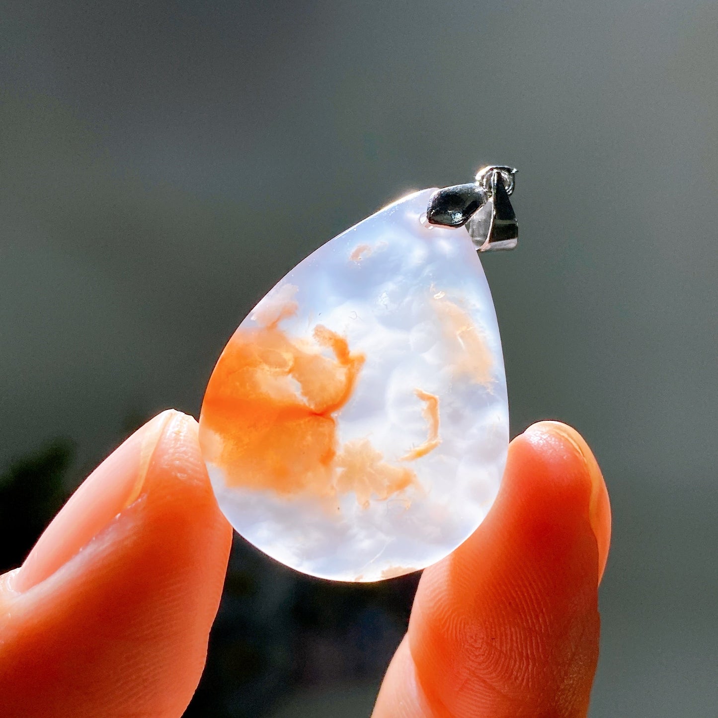 Flower Agate Pendant Crystal Healing Bulk Wholesale