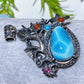 Sterling Silver Crystal Pendant Crystal Healing Bulk Wholesale