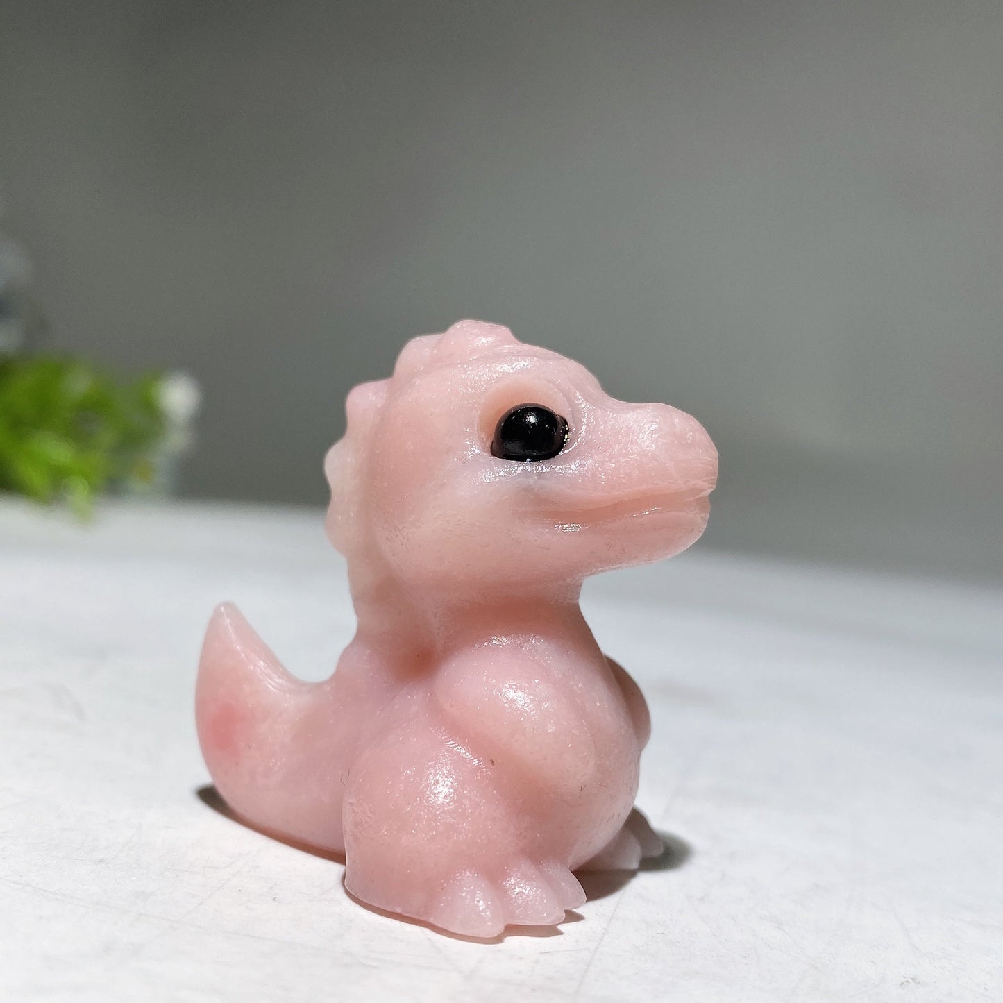 1.5" Crystal Dinosaur Carving Crystal Healing Bulk Wholesale