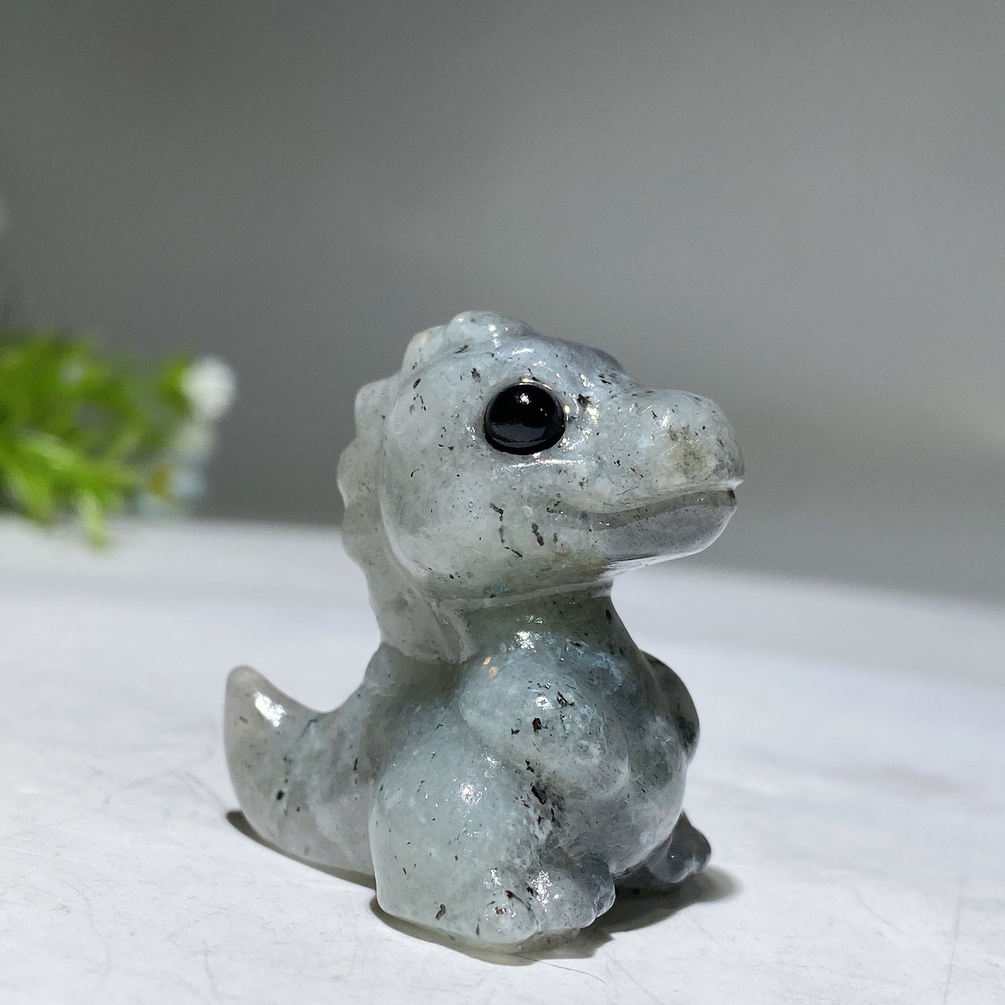 1.5" Crystal Dinosaur Carving Crystal Healing Bulk Wholesale