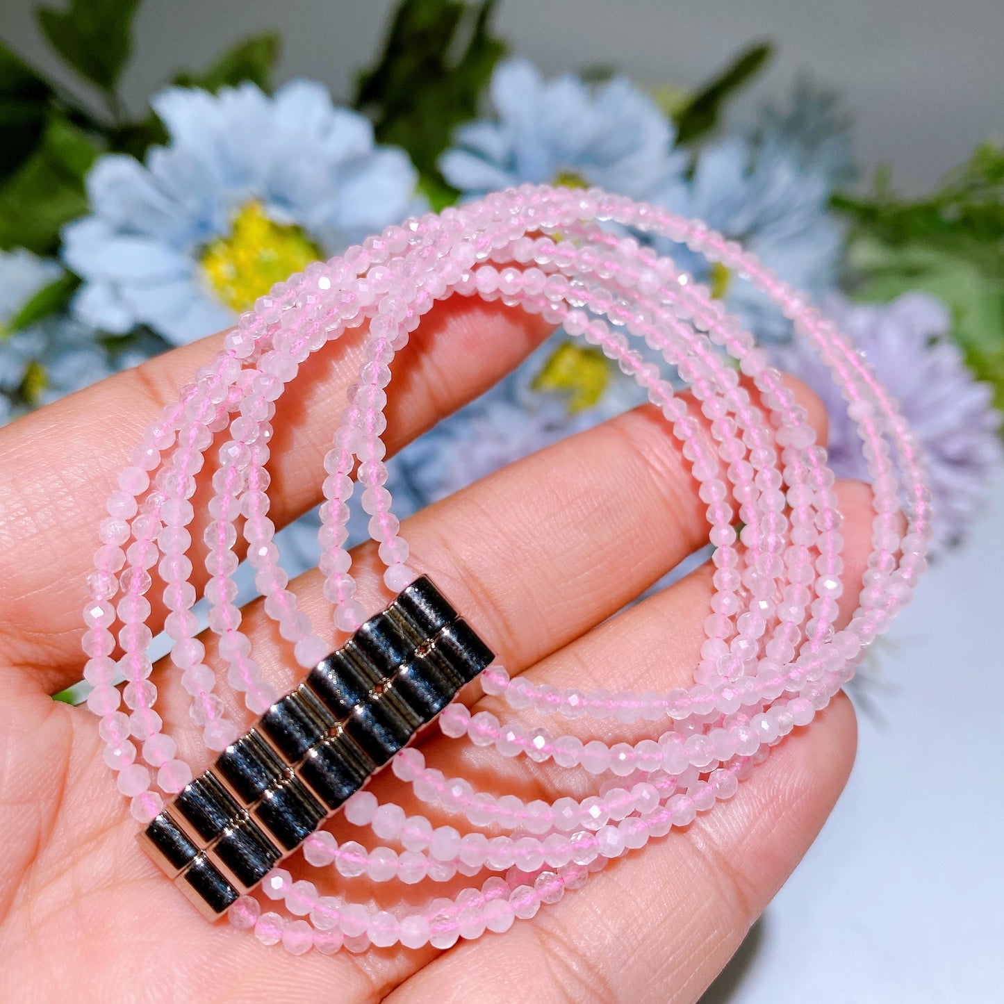 2.3-2.5mm Crystal Faceted Bracelet Crystal Healing Bulk Wholesale