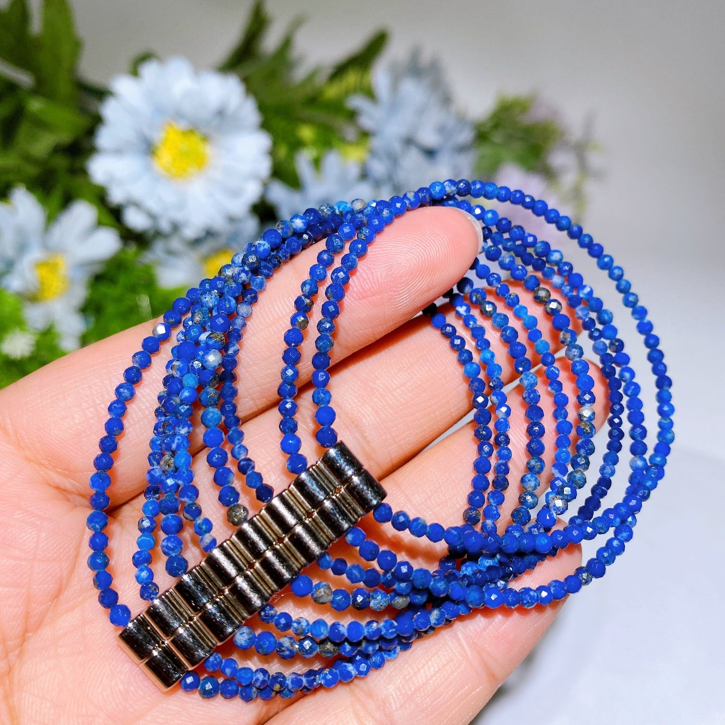 2.3-2.5mm Crystal Faceted Bracelet Crystal Healing Bulk Wholesale