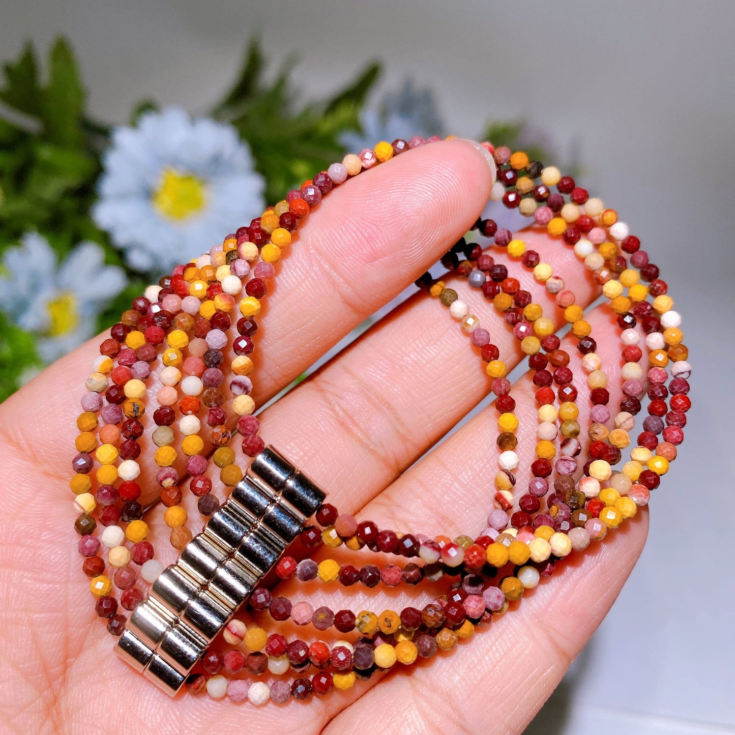 2.3-2.5mm Crystal Faceted Bracelet Crystal Healing Bulk Wholesale