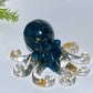 10cm Crystal Chips Infused Resin Octopus Carving Crystal Healing Bulk Wholesale