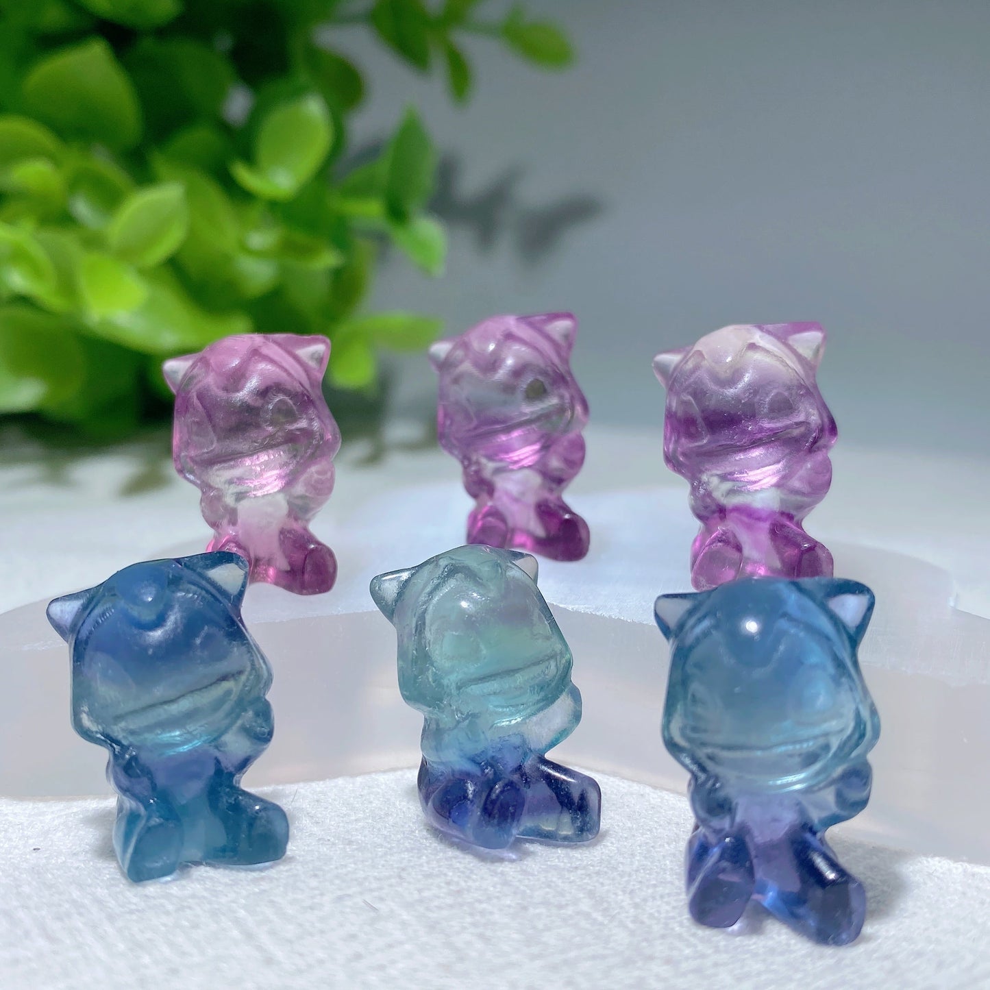 Mixed Fluorite Mini Cartoon Chartactor Bulk Wholesale