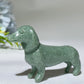 3.0" Crystal Sausage Dog Carving Crystal Healing Bulk Wholesale